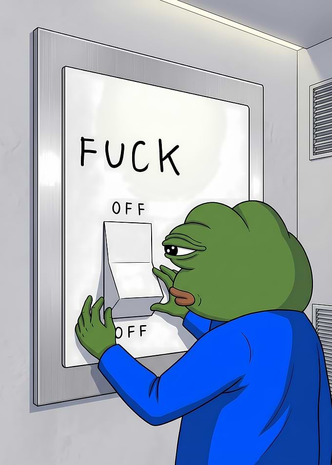 Pepe the Frog Off