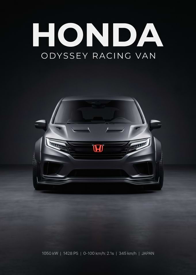 Honda Odyssey Racing Van