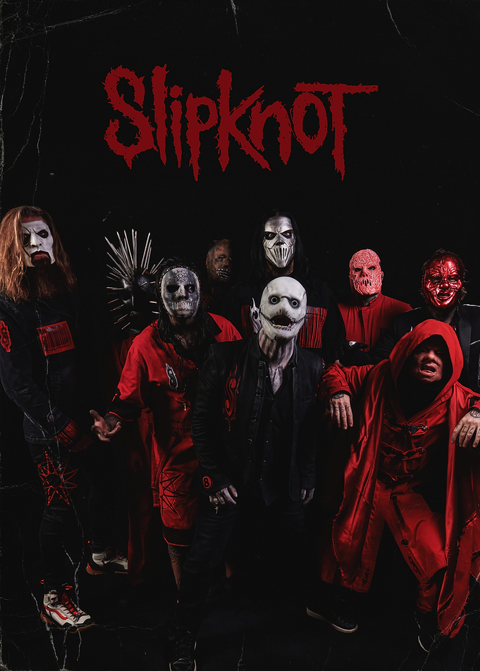 Slipknot Band Members in Masks
