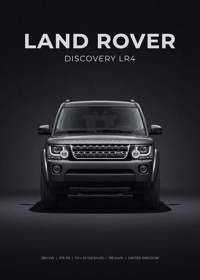 Land Rover Discovery LR4 Front View