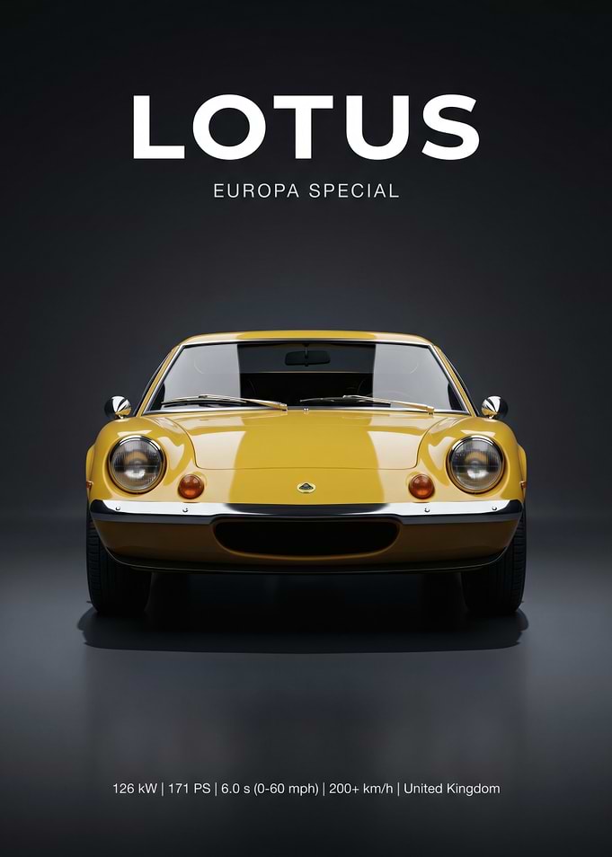 Lotus Europa Special Car