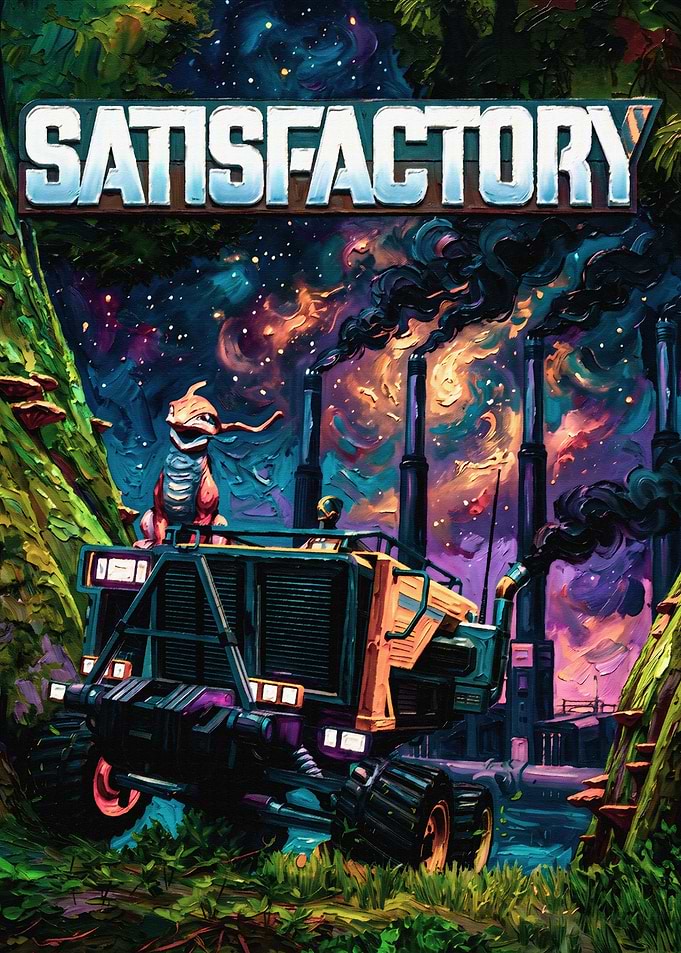 Satisfactory Game Art