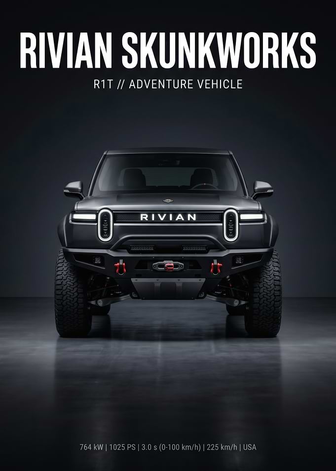 Rivian Skunkworks R1T Adventure Vehicle
