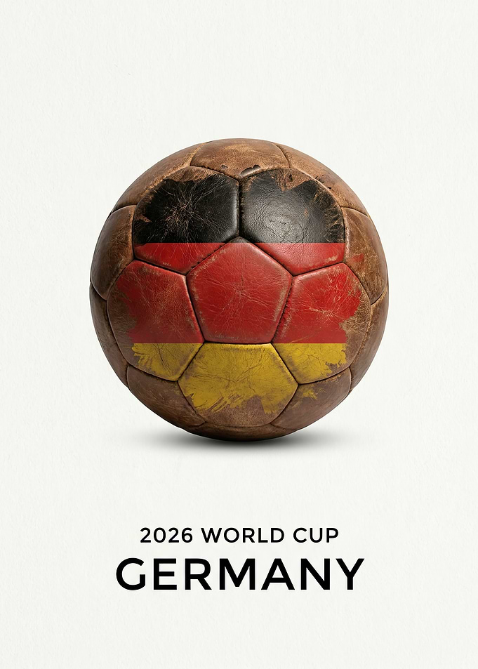 Germany 2026 World Cup Soccer Ball
