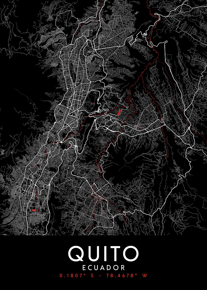 Quito Dark Map