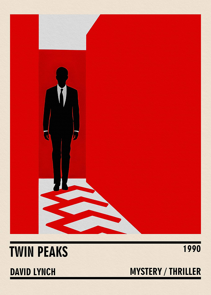 Twin Peaks Minimalist Poster