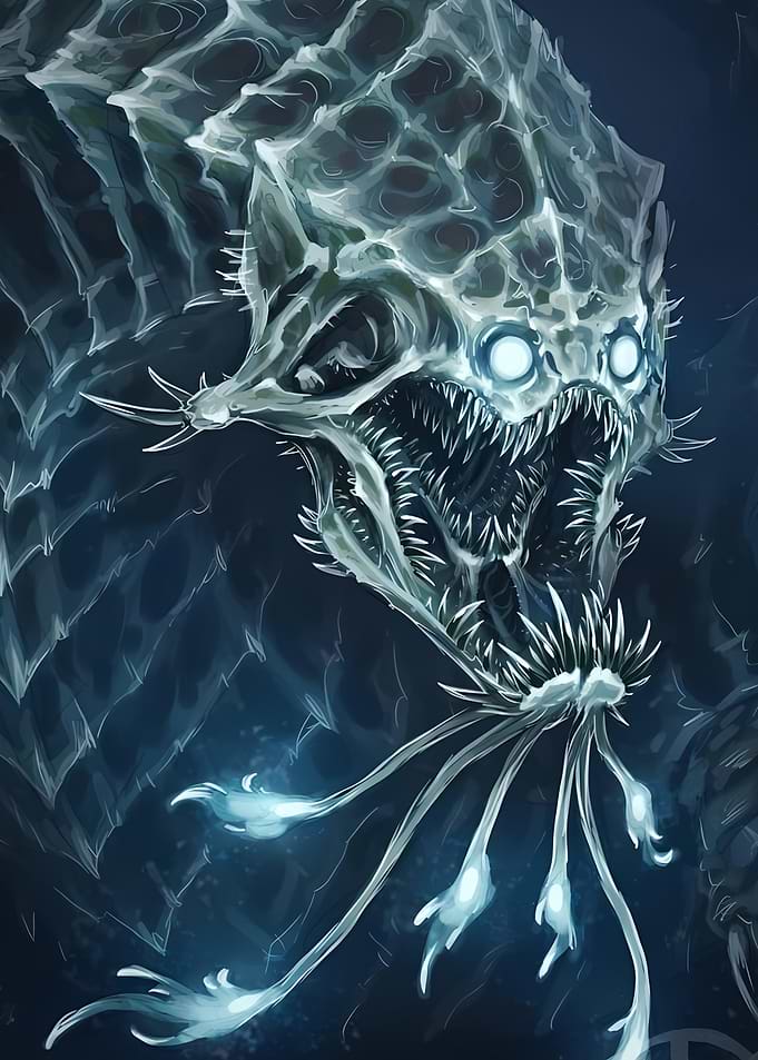 Terrifying Deep Sea Monster
