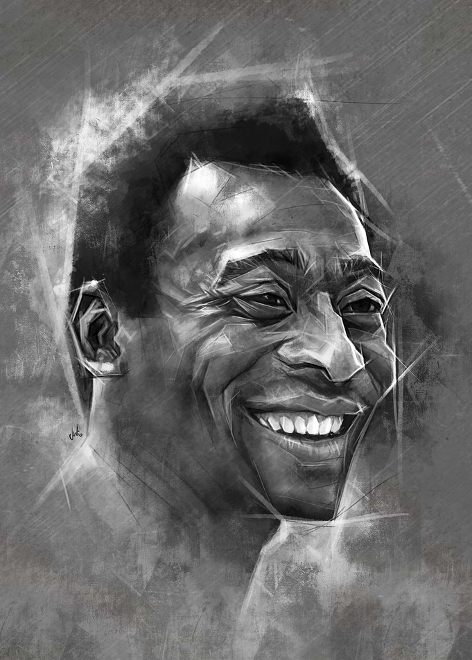 Pele Portrait