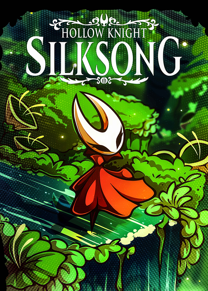 Hollow Knight Silksong Game Poster