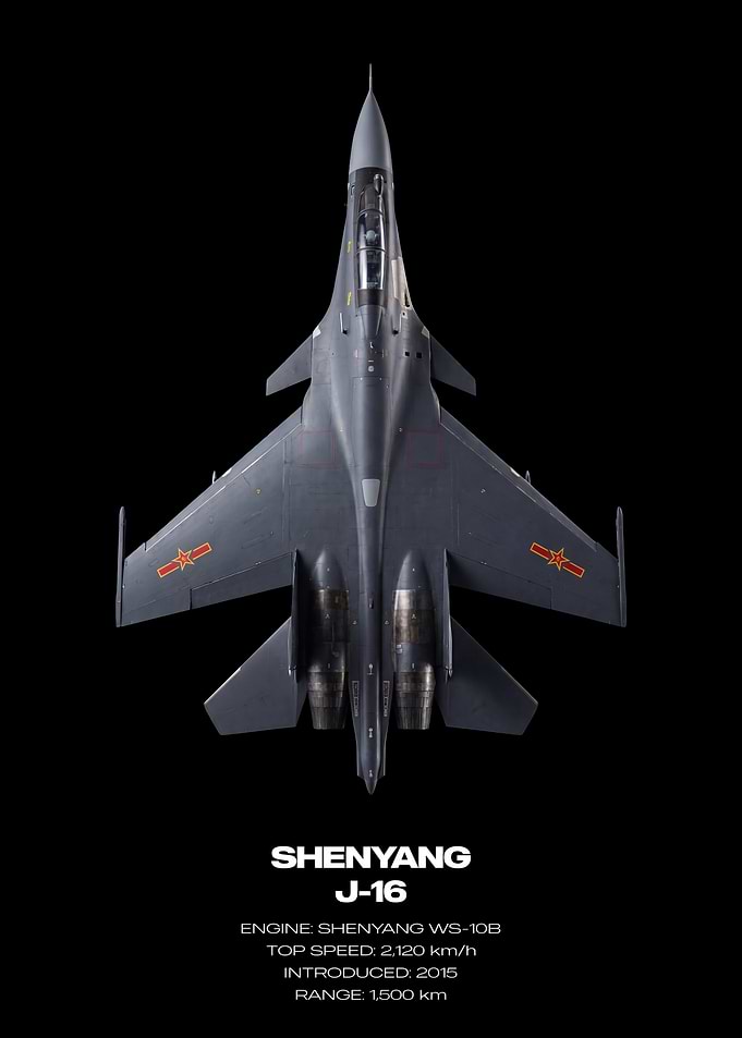 Shenyang J-16 Fighter Jet