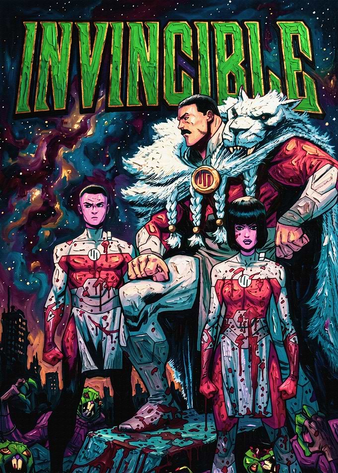 Invincible Comic Cover