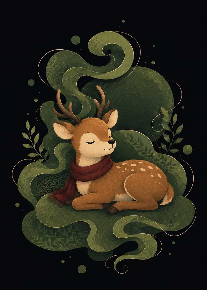 Forest Silence – Gentle Deer