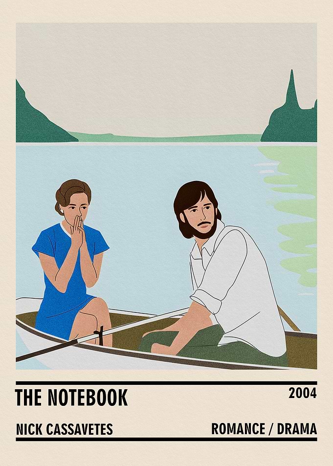 The Notebook Minimalist Poster