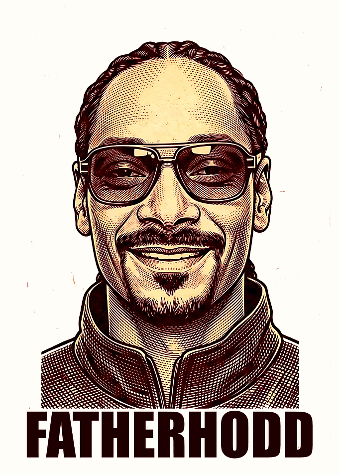 Snoop Dogg Fatherhood Portrait