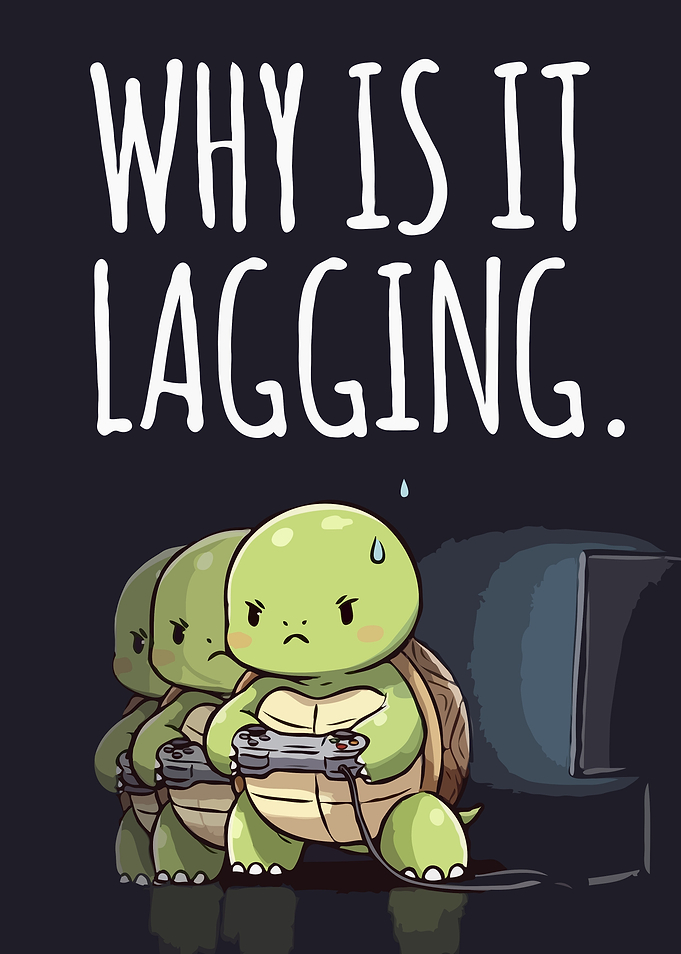 Turtles Playing Video Games