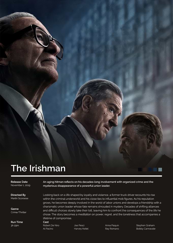 The Irishman Movie Poster