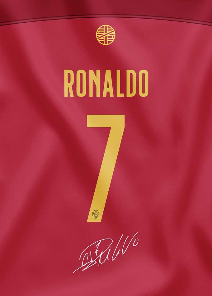 Cristiano Ronaldo Shirt Back