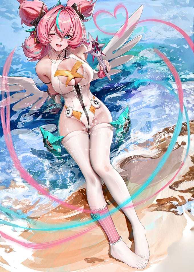 Cute Girl on a Beach