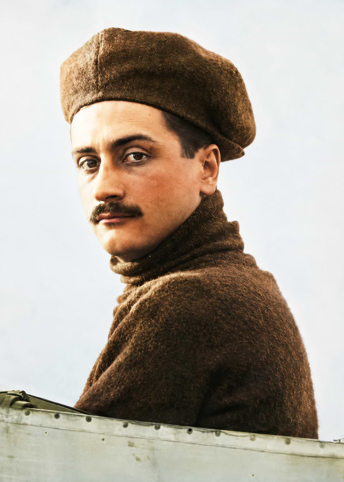 Portrait of a WWI Pilot