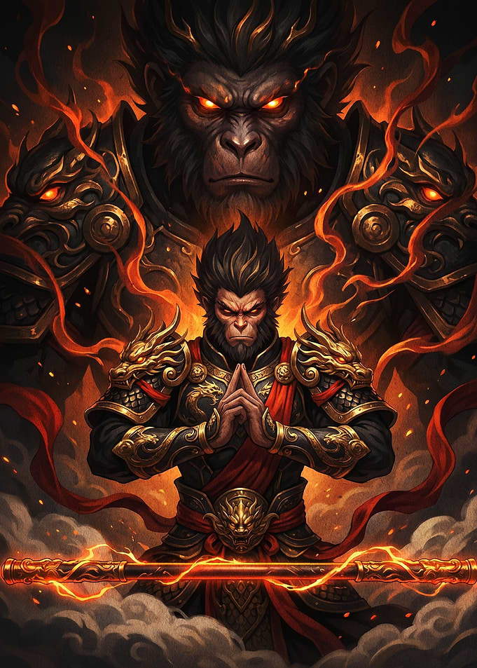 Monkey King Warrior