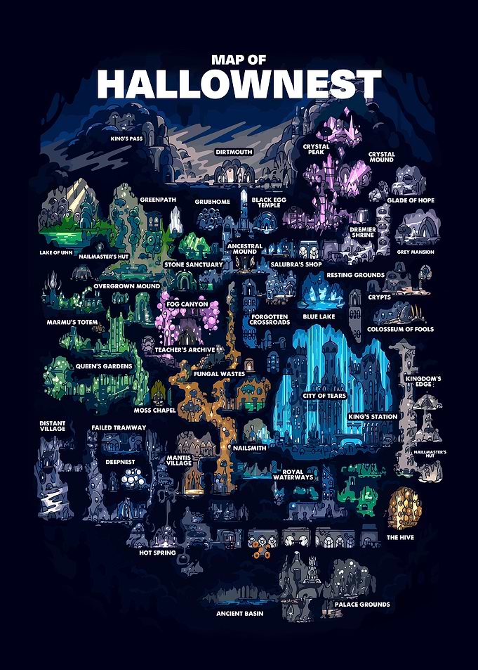 Map of Hallownest