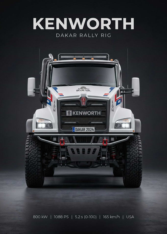 Kenworth Dakar Rally Rig
