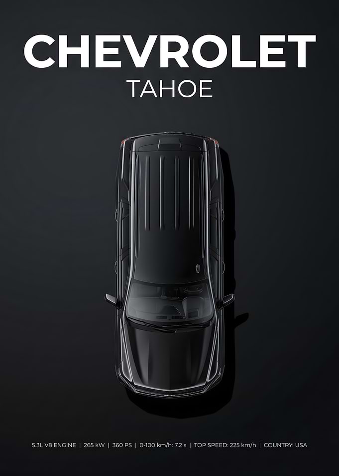 Chevrolet Tahoe Top View