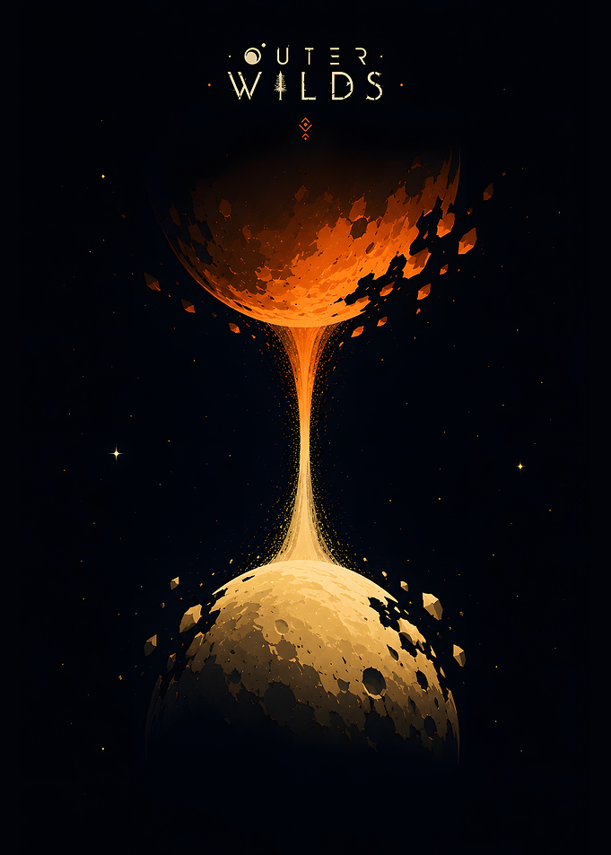 Outer Wilds hourglass planets