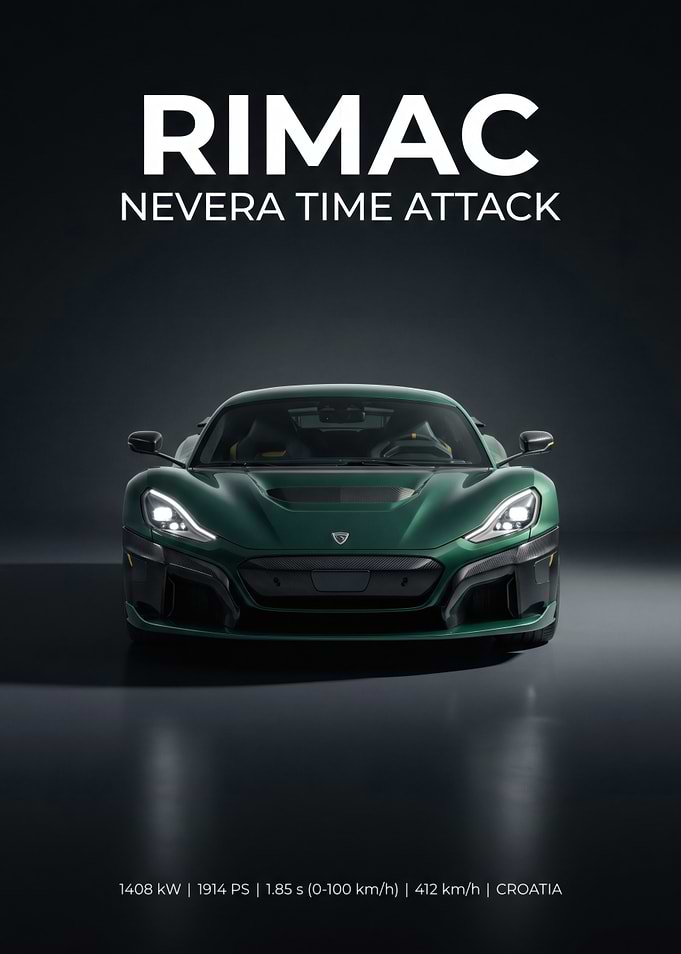 Rimac Nevera Time Attack Car