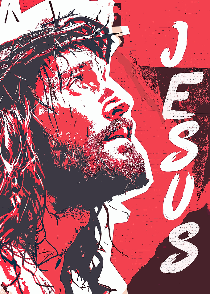 Jesus Christ with Crown of Thorns