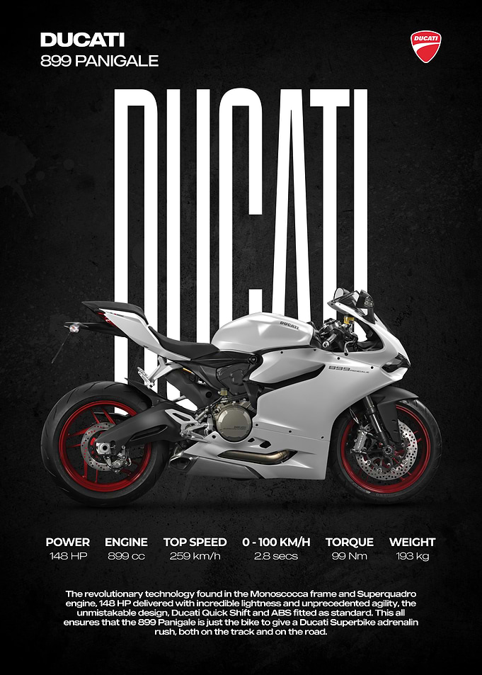 Ducati 899 Panigale Motorcycle