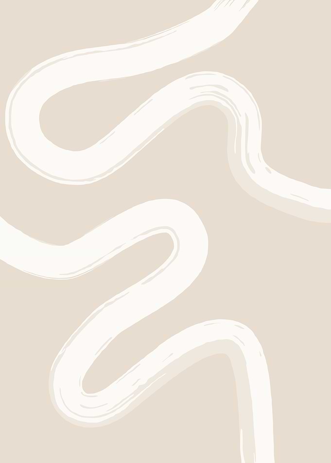 Abstract Beige and White Swirls