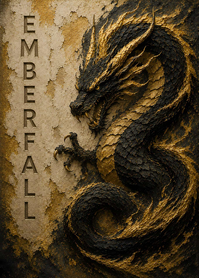 Emberfall Dragon Art