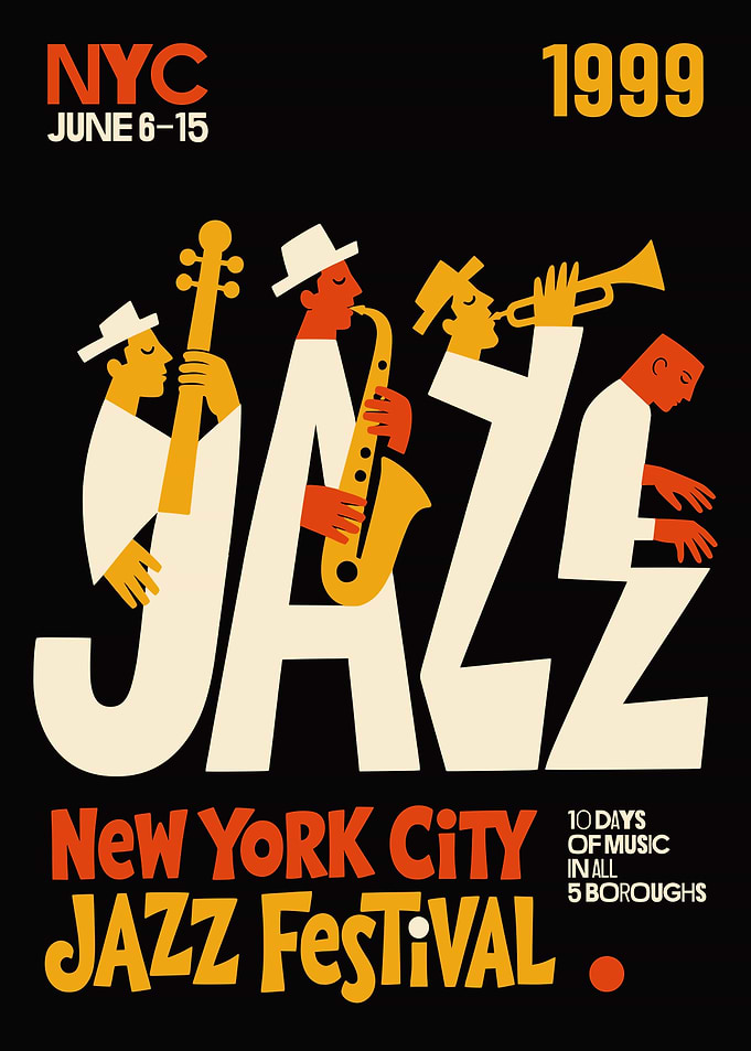 New York City Jazz Festival 1999 Poster