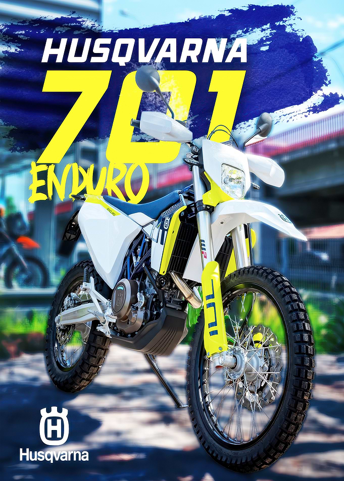 Husqvarna 701 Enduro Motorcycle