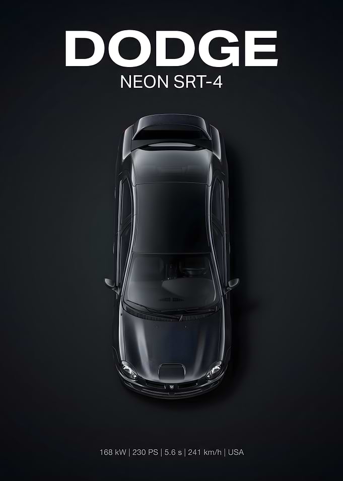 Dodge Neon SRT-4 Top View