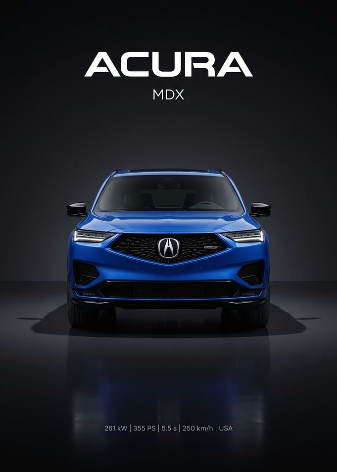 Acura MDX Front View