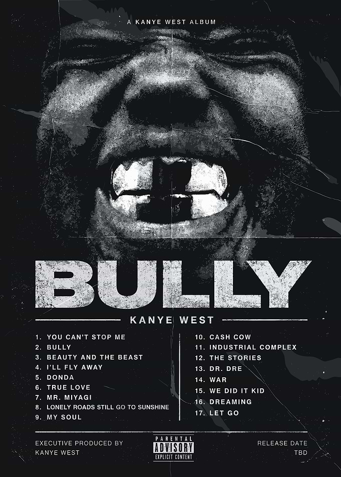 Kanye West Bully Album Cover