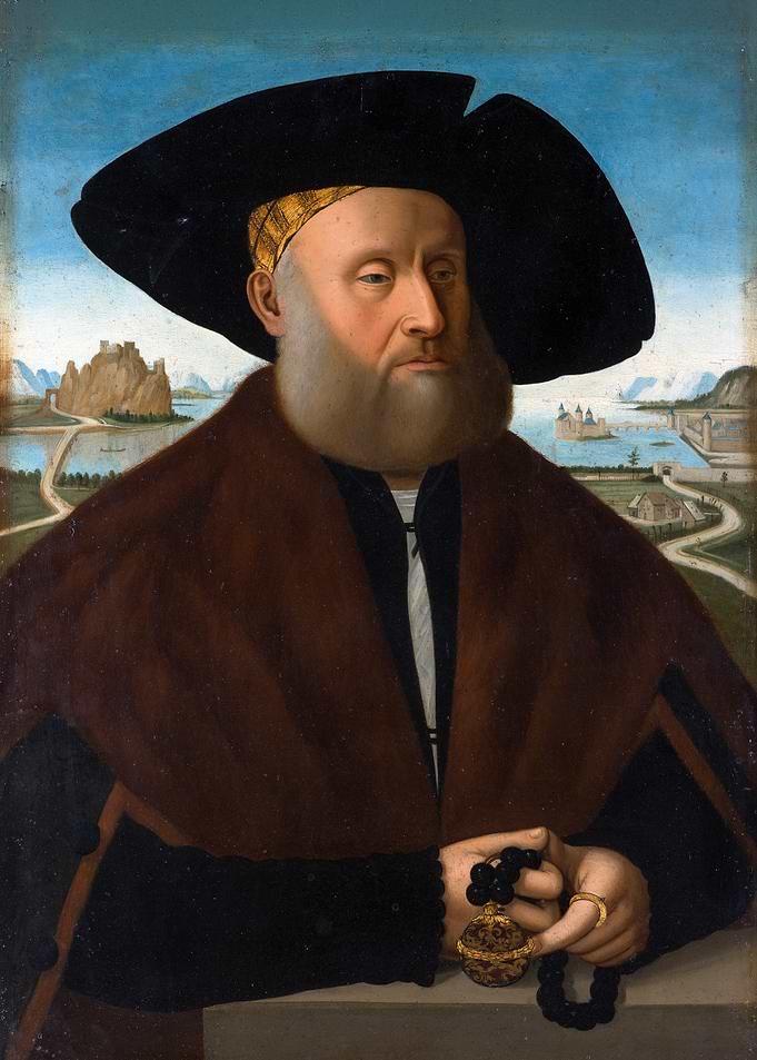 Portrait of Heinrich vom Rhein zum Mohren