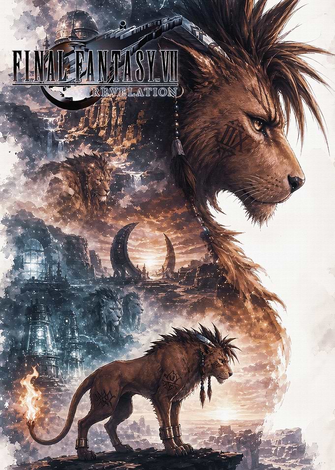 Final Fantasy VII Revelation Art