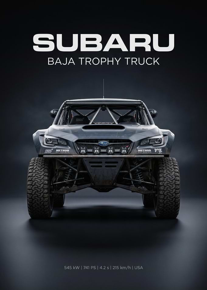 Subaru Baja Trophy Truck