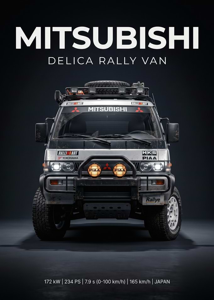 Mitsubishi Delica Rally Van