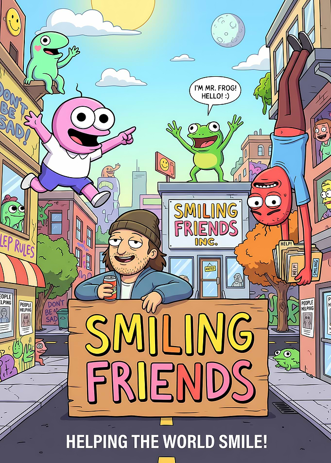 Smiling Friends Inc. Poster