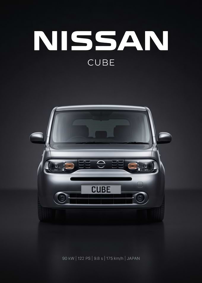 Nissan Cube Car Advertisement
