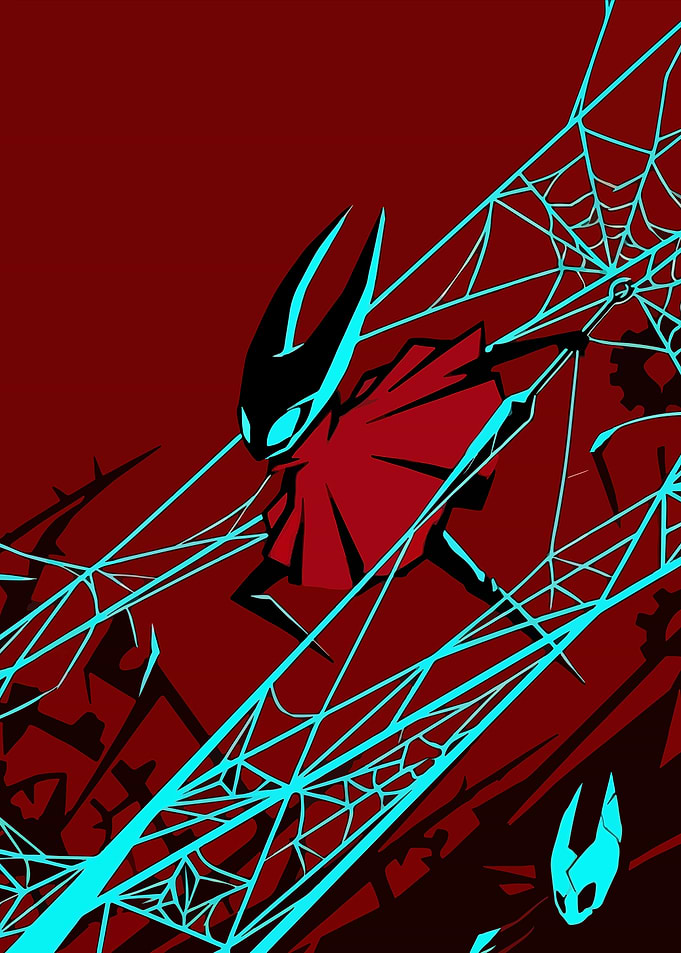Hornet in Spiderweb
