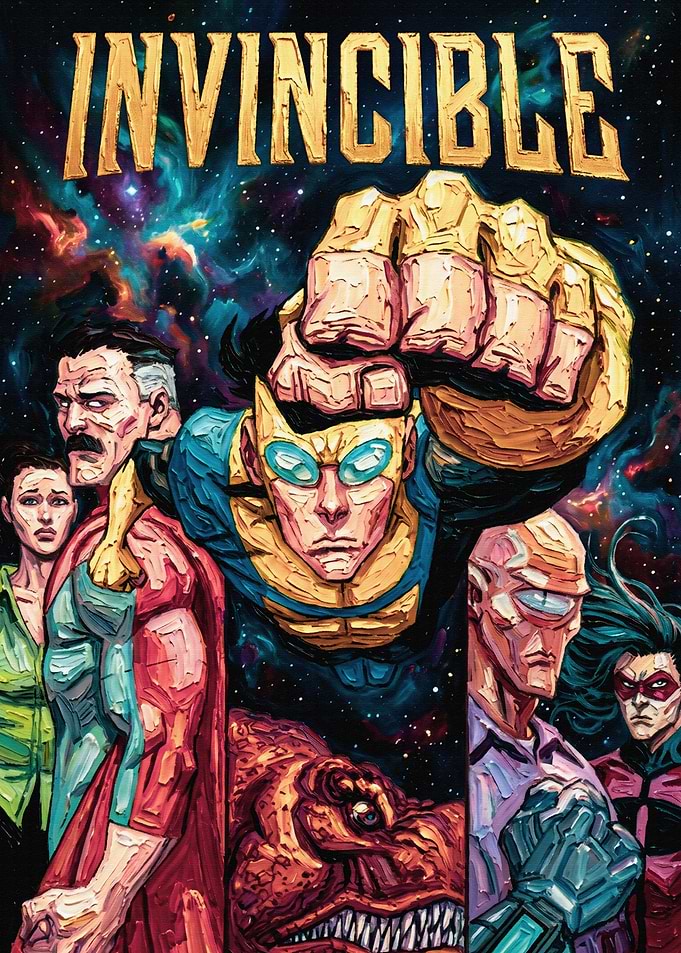 Invincible Comic Book Cover