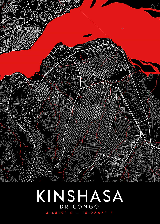 Kinshasa Dark Map
