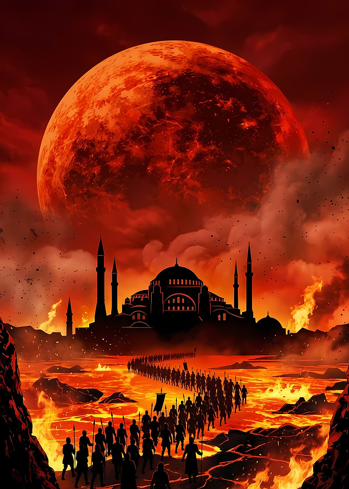Apocalyptic March Towards Hagia Sophia