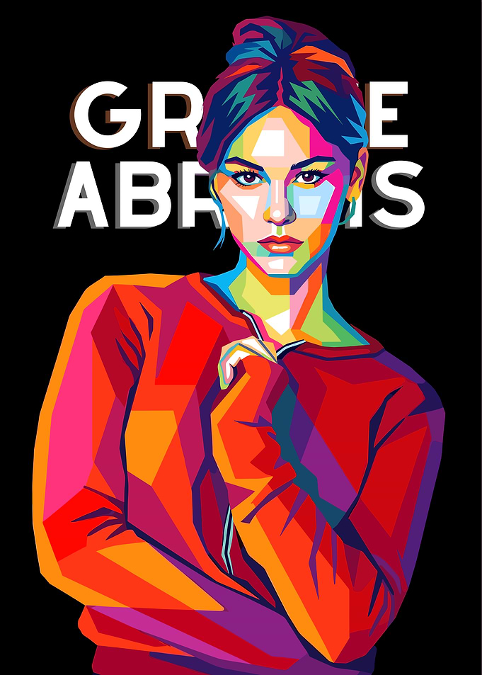 Gracie Abrams Pop Art Potrait