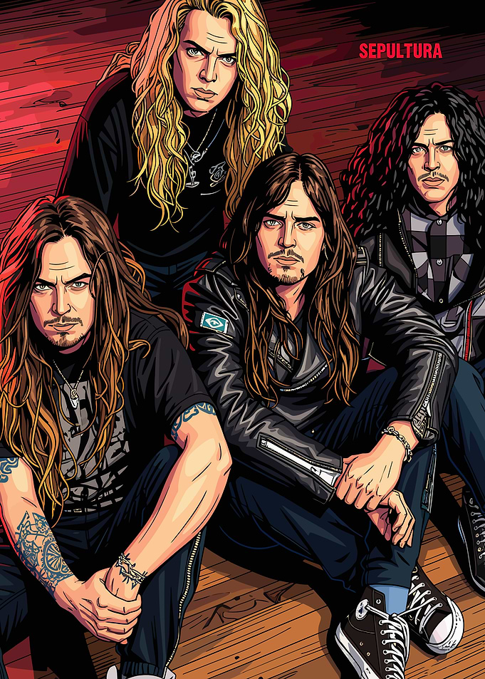 Sepultura Band Portrait